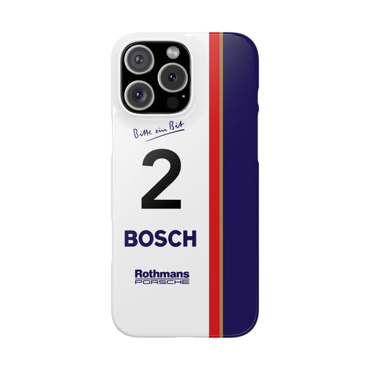 Snap Case 956k #2 Bellof Rekordrunde Nordschleife 1983 livery one