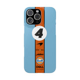 Snap Case Formel 1 McLaren Gulf Team Livery Lando Norris LN04