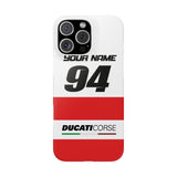 Snap Case MotoGP Ducati Corse personalize Livery