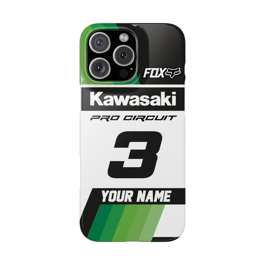 Snap Case Custom MX-Series Kawasaki Factory Three