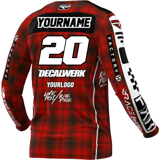 Jersey Print für FXR PODIUM GLADIATOR RED 2024 ID-TOOL