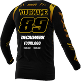 Jersey Print für FXR REVO BLACK GOLD 2024 ID-TOOL