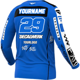Jersey Print für FXR PODIUM GLADIATOR BLUE BLACK 2024 ID-TOOL
