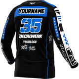 Jersey Print für FXR PODIUM GLADIATOR BLACK BLUE 2024 ID-TOOL