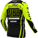 Jersey Print für FXR CONTENDER BLACK HIVIS 2024 ID-TOOL