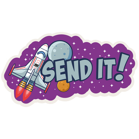 Buttpatch "SEND IT LIKE A ROCKET #91"