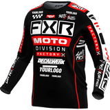Jersey Print für FXR PODIUM GLADIATOR BLACK RED 2024 ID-TOOL