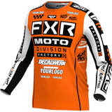 Jersey Print für FXR PODIUM GLADIATOR ORANGE BLACK 2024 ID-TOOL
