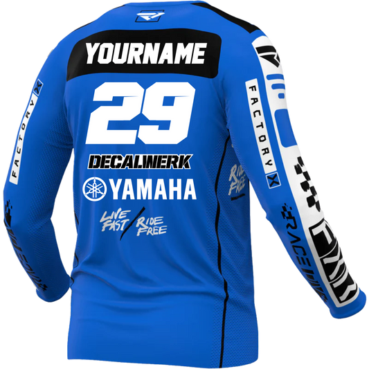 Jersey Print für FXR PODIUM GLADIATOR BLUE BLACK 2024 ID-TOOL