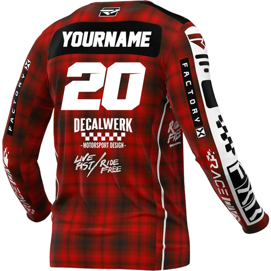 Jersey Print für FXR PODIUM GLADIATOR RED 2024 ID-TOOL
