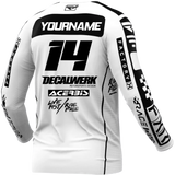 Jersey Print für FXR PODIUM GLADIATOR WHITE BLACK 2024 ID-TOOL