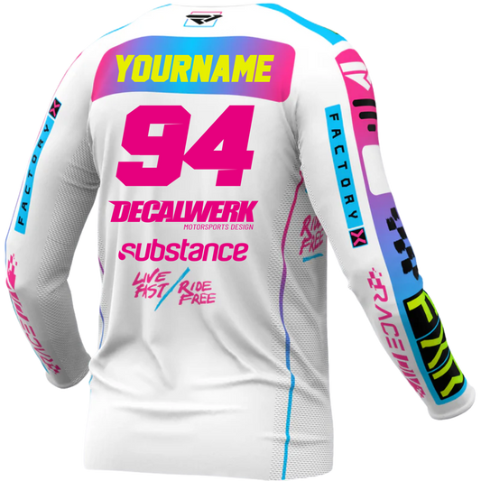 Jersey Print für FXR PODIUM GLADIATOR WHITE CANDY 2024- ID-Tool