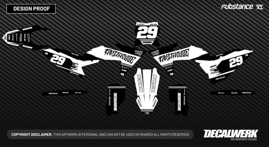 GRUNGE passend für KTM - MX Graphic Kit