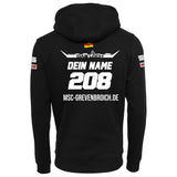 Hoodie "DAS LOCH - MSC GREVENBROICH" RIDER-ID Black