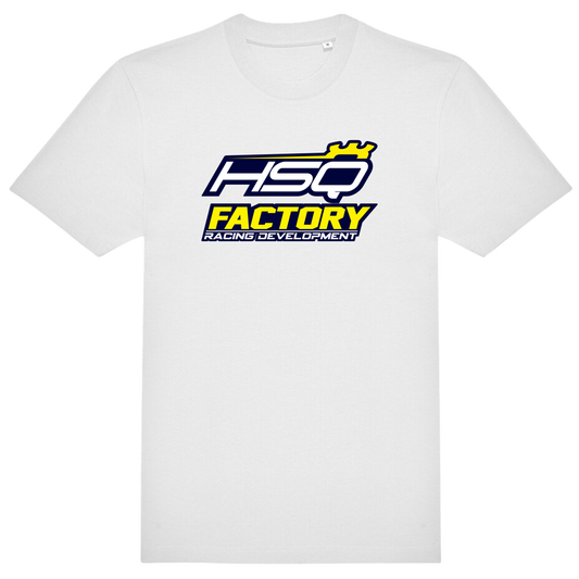 T-Shirt RIDER-ID White 220gr Regular fit HSQ-one