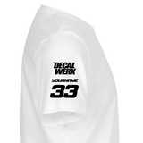 T-Shirt RIDER-ID White 220gr Regular fit HSQ-one