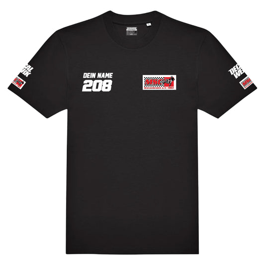 T-Shirt "DAS LOCH - MSC GREVENBROICH" RIDER-ID Black