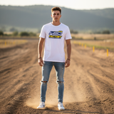 T-Shirt RIDER-ID White 220gr Regular fit HSQ-one