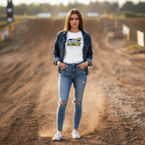 T-Shirt RIDER-ID White 220gr Regular fit HSQ-one