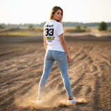 T-Shirt RIDER-ID White 220gr Regular fit HSQ-one