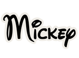 Buttpatch "MICKEY"
