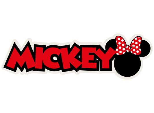 Buttpatch "MICKEY BOLD"