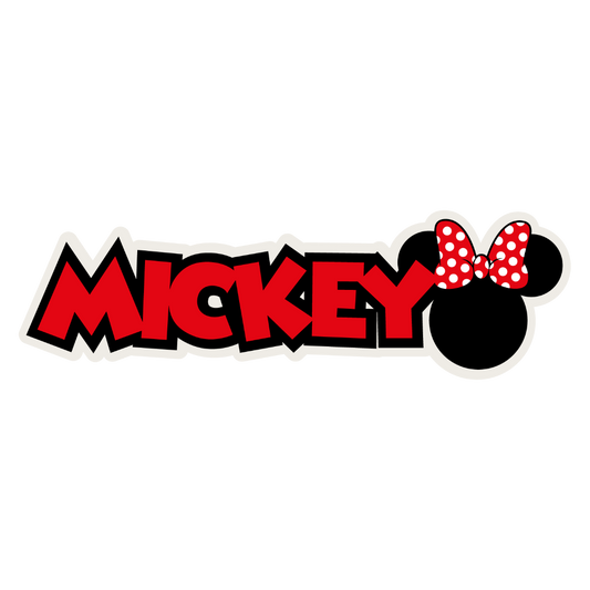 Buttpatch "MICKEY BOLD"