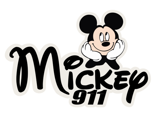 Buttpatch "MICKEY #911"