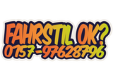 Buttpatch "FAHRSTIL OK"