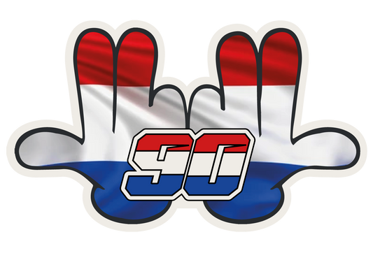 Buttpatch "THE NETHERLANDS #90"