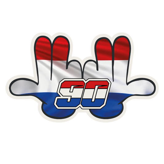 Buttpatch "THE NETHERLANDS #90"