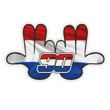 Buttpatch "THE NETHERLANDS #90"