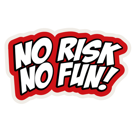 Buttpatch "NO RISK NO FUN"