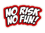 Buttpatch "NO RISK NO FUN"