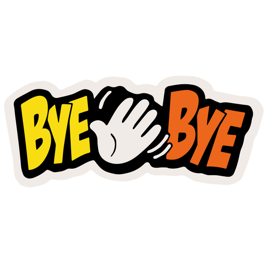 Buttpatch "BYE BYE"