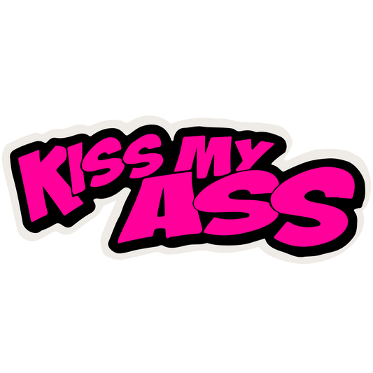 Buttpatch "KISS MY ASS"