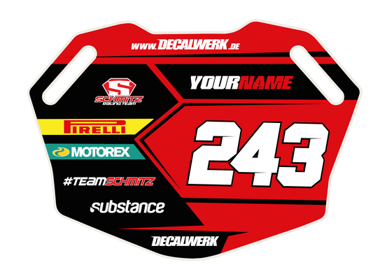 Pitboard "GAJSER EDITION RED2"