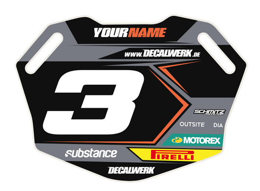 Pitboard "TOMAC EDITION GREY"