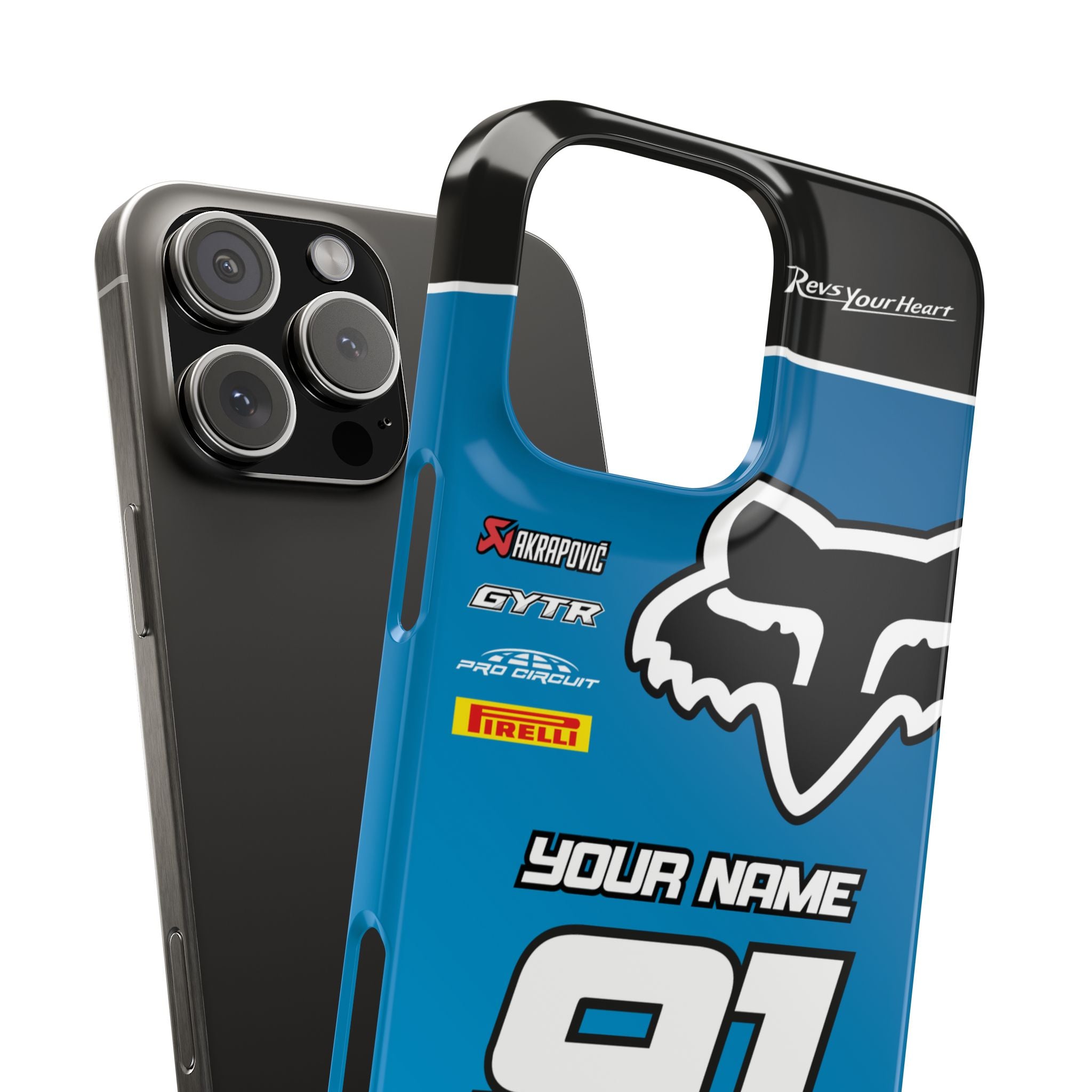 Snap Case Custom MX-Series Yamaha Fox Throttle