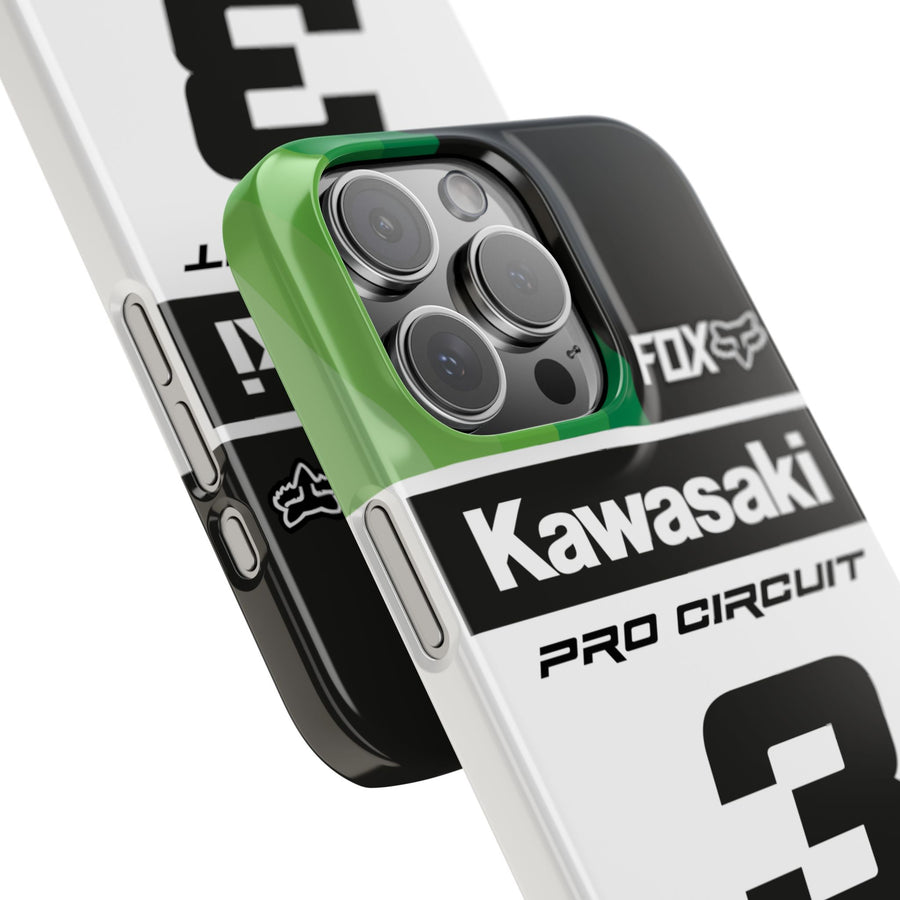 Snap Case Custom MX-Series Kawasaki Factory Three