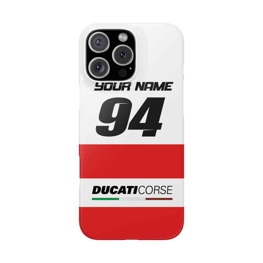 Snap Case MotoGP Ducati Corse personalize Livery