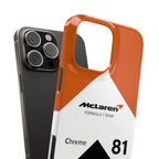Snap Case Formel 1 McLaren Oscar Piastri OP81
