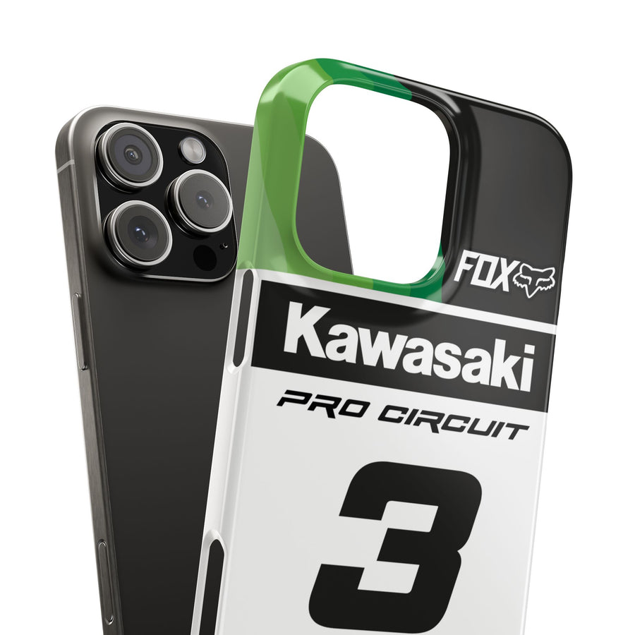 Snap Case Custom MX-Series Kawasaki Factory Three