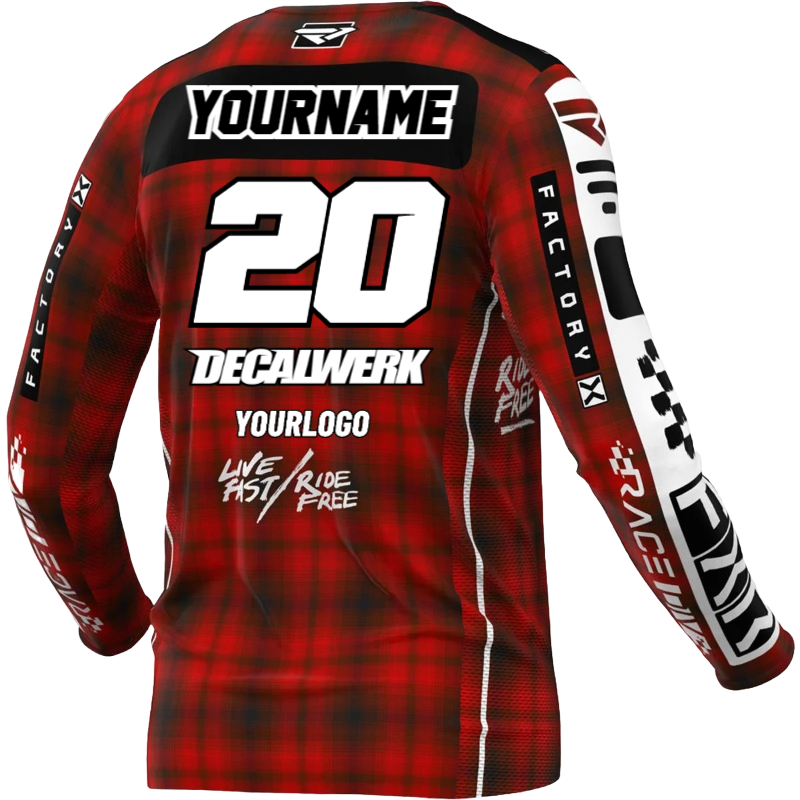Jersey Print für FXR PODIUM GLADIATOR RED 2024 ID-TOOL