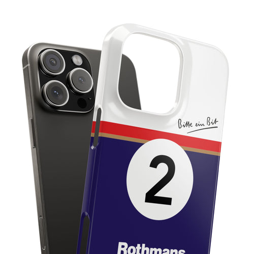 Snap Case 956k #2 Bellof Rekordrunde Nordschleife 1983 Livery two