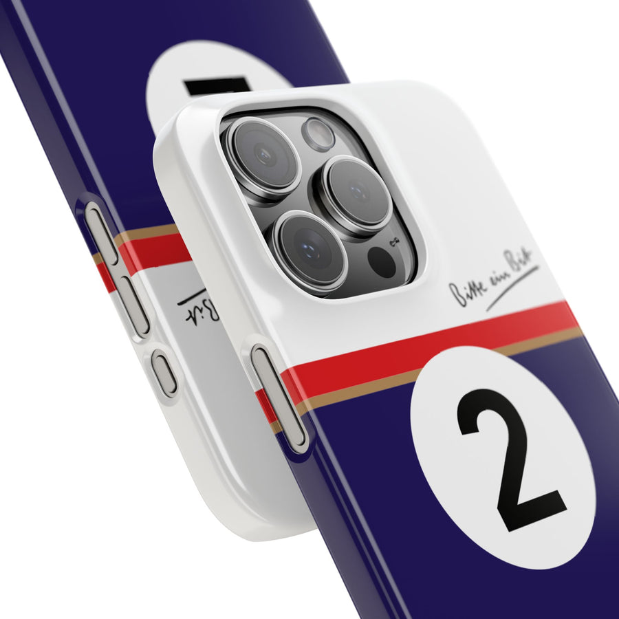 Snap Case 956k #2 Bellof Rekordrunde Nordschleife 1983 Livery two