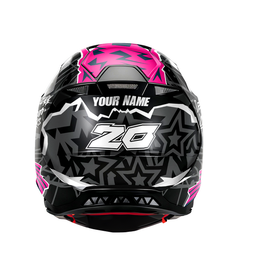 ALPINESTARS HELM WRAP SM8/SM10 ENERGY PINK