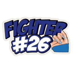 Buttpatch "FIGHTER ANETA #26"