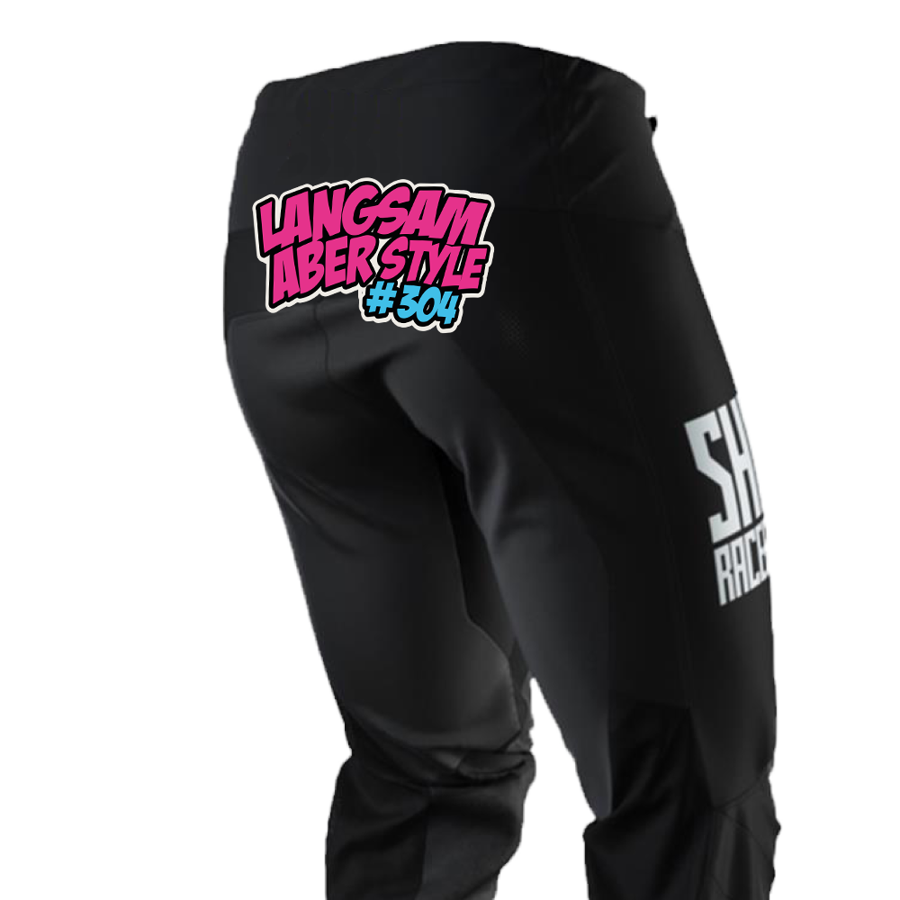 Buttpatch "LANGSAM ABER STYLE"