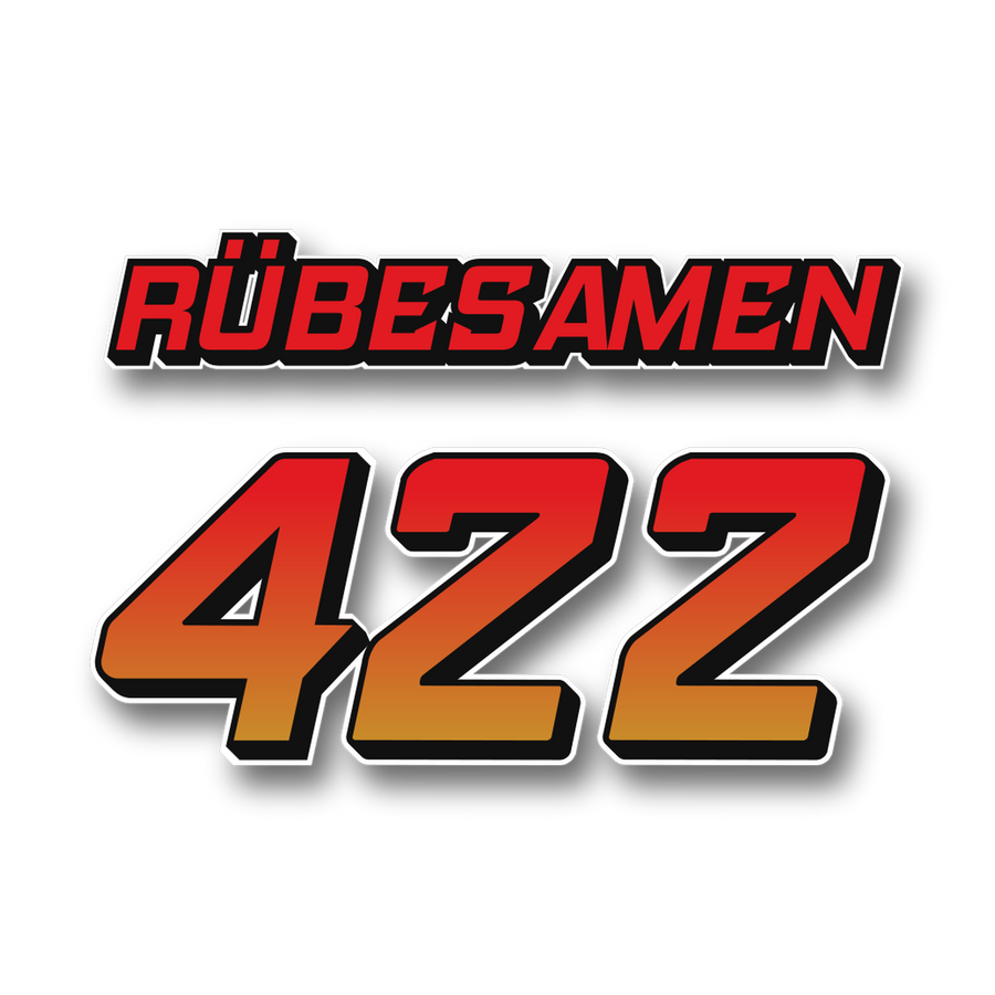 Custom MX Jersey Print „Redline“ – Honda Red / Black zum Aufbügeln